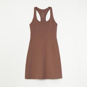 EUC Girlfriend Collective Paloma Racerback Dress in Storm Size XS